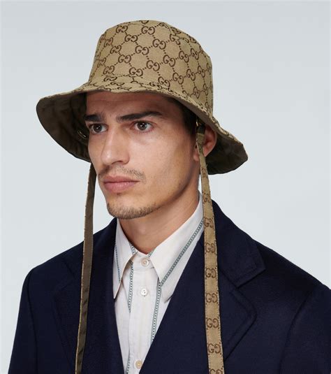 gucci fisher hat|Gucci bucket hat for men.